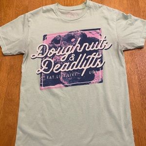 Doughnuts & Deadlifts tee